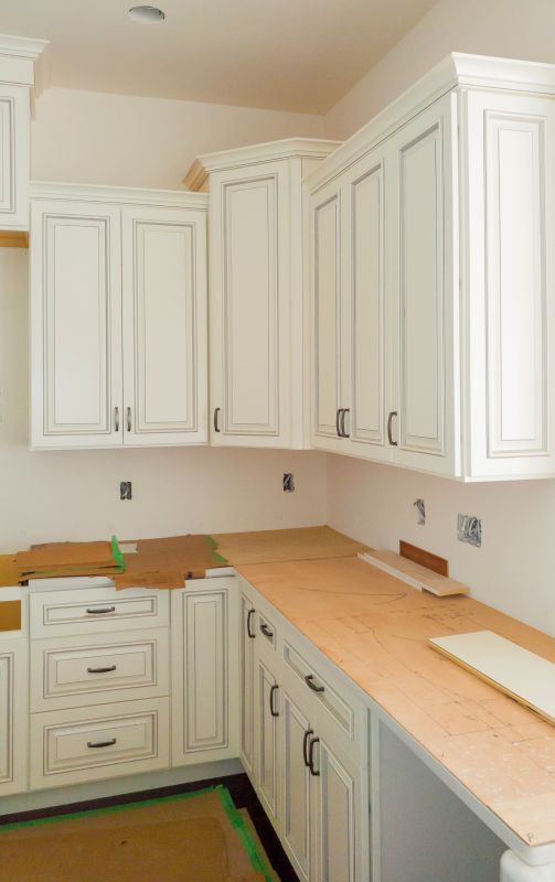 Glazed Cabinets Installation in Bloomington, IN